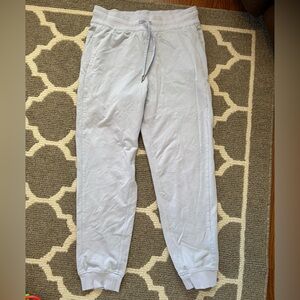Lululemon Scuba Joggers in Pastel Blue size 8